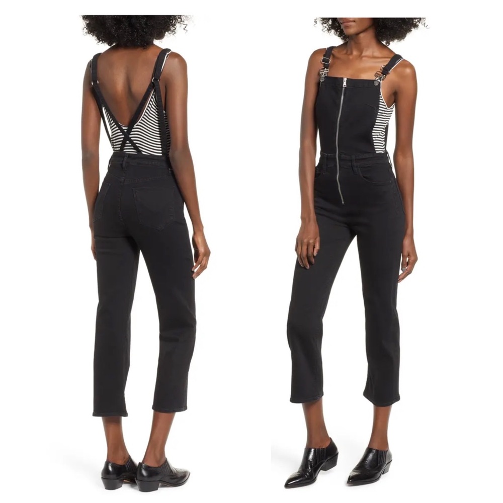 NWT Hudson Avalon Zip Front Crop Overall - 29